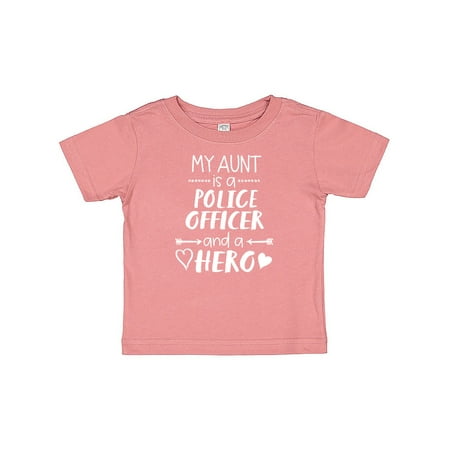 Inktastic My Aunt is a Police Officer and a Hero Gift Baby Boy or Baby Girl T-Shirt
Inktastic My Aunt is a Police Officer and a Hero Gift Baby Boy or Baby Girl T-Shirt