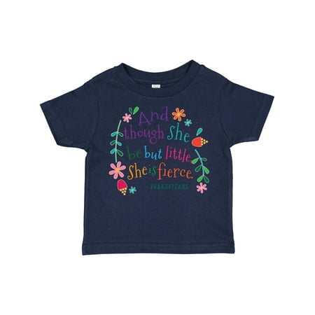 Inktastic She is Fierce Funny Shakespeare Quote Gift Gift Toddler Toddler Girl T-Shirt
Inktastic She is Fierce Funny Shakespeare Quote Gift Gift Toddler Toddler Girl T-Shirt