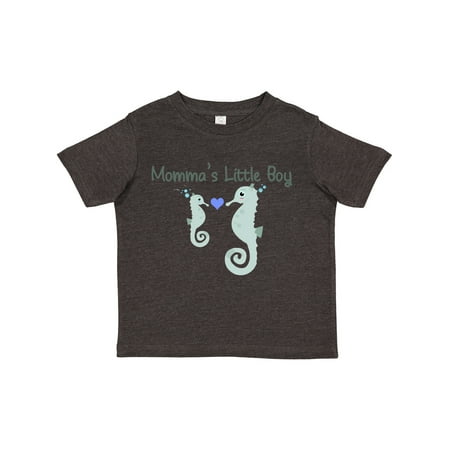 Inktastic Seahorse (momma s Little Boy) Gift Toddler Boy Girl T-Shirt