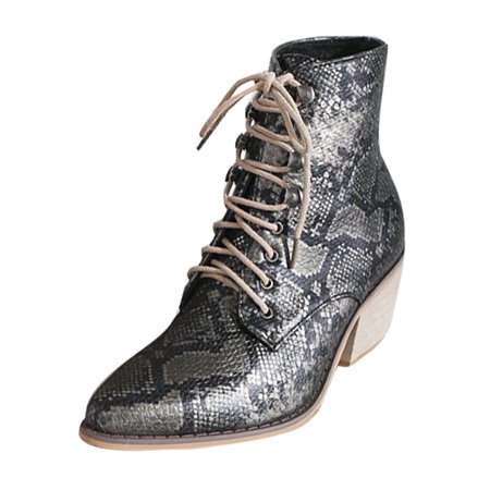 SIMANLAN Ladies Casual Booties Breathable Lace Up Office Non Slip Animal Print Ankle Boots Black 7.5
SIMANLAN Ladies Casual Booties Breathable Lace Up Office Non Slip Animal Print Ankle Boots Black 7.5