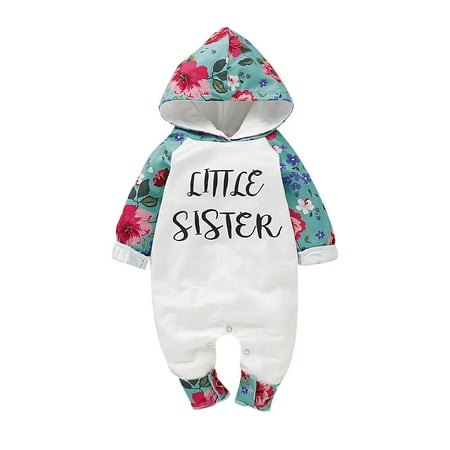 OLLUISNEO Infant Baby Girls Romper Winter Romper Letter Printed Hooded Long Sleeve One-piece Jumpsuit 12-18 Months White
OLLUISNEO Infant Baby Girls Romper Winter Romper Letter Printed Hooded Long Sleeve One-piece Jumpsuit 12-18 Months White