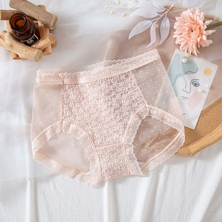 Qcmgmg Underwear for Women Mesh Stretch Panties Women s Mid Waisted Breathable Briefs L
Qcmgmg Underwear for Women Mesh Stretch Panties Women s Mid Waisted Breathable Briefs L