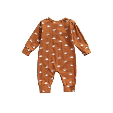 TheFound 4 Colors Newborn Baby Girls Boys Rompers 0-18M Sun Printing Long Sleeve Button Jumpsuits Outfits
TheFound 4 Colors Newborn Baby Girls Boys Rompers 0-18M Sun Printing Long Sleeve Button Jumpsuits Outfits