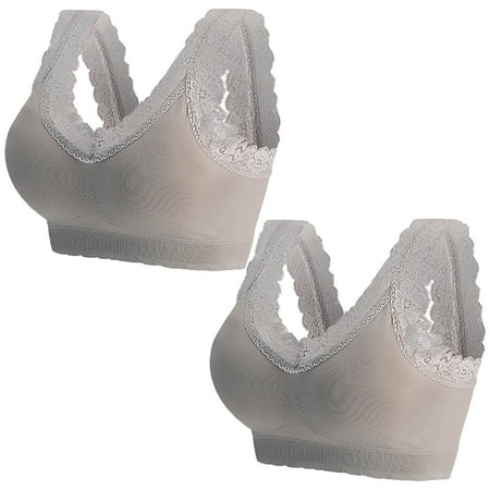 Womens Everyday Bra Seamless Sports Bra for Large Breasts No Underwire Sexy Lace Bra for Women 2pcs Woman No Breast-Wiping And Chest-Wrapping Bras Sexy Underwear 2 Pack Bra Anti-Bright Bac3824
Womens Everyday Bra Seamless Sports Bra for Large Breasts No Underwire Sexy Lace Bra for Women 2pcs Woman No Breast-Wiping And Chest-Wrapping Bras Sexy Underwear 2 Pack Bra Anti-Bright Bac3824