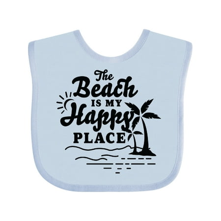 Inktastic The Beach is My Happy Place with Palm Trees Gift Baby Boy or Baby Girl Bib
Inktastic The Beach is My Happy Place with Palm Trees Gift Baby Boy or Baby Girl Bib