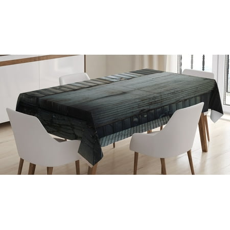 Ambesonne Industrial Tablecloth Rectangular Table Cover Zinc Door Old 60 x90 Green Brown and Grey
Ambesonne Industrial Tablecloth Rectangular Table Cover Zinc Door Old 60 x90 Green Brown and Grey