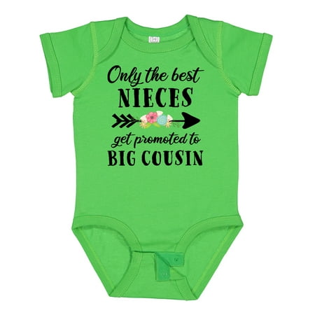 Inktastic Only the Best Nieces Get Promoted to Big Cousin Gift Baby Boy or Baby Girl Bodysuit
Inktastic Only the Best Nieces Get Promoted to Big Cousin Gift Baby Boy or Baby Girl Bodysuit