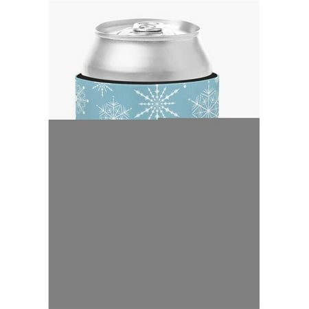 Winter Snowflake Pyrenean Shepherd Can or Bottle Hugger