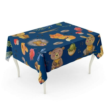 SIDONKU Red Amanita Watercolor Pattern Pictures Baby Branch Bug Tablecloth Table Desk Cover Home Party Decor 52x70 inch
SIDONKU Red Amanita Watercolor Pattern Pictures Baby Branch Bug Tablecloth Table Desk Cover Home Party Decor 52x70 inch