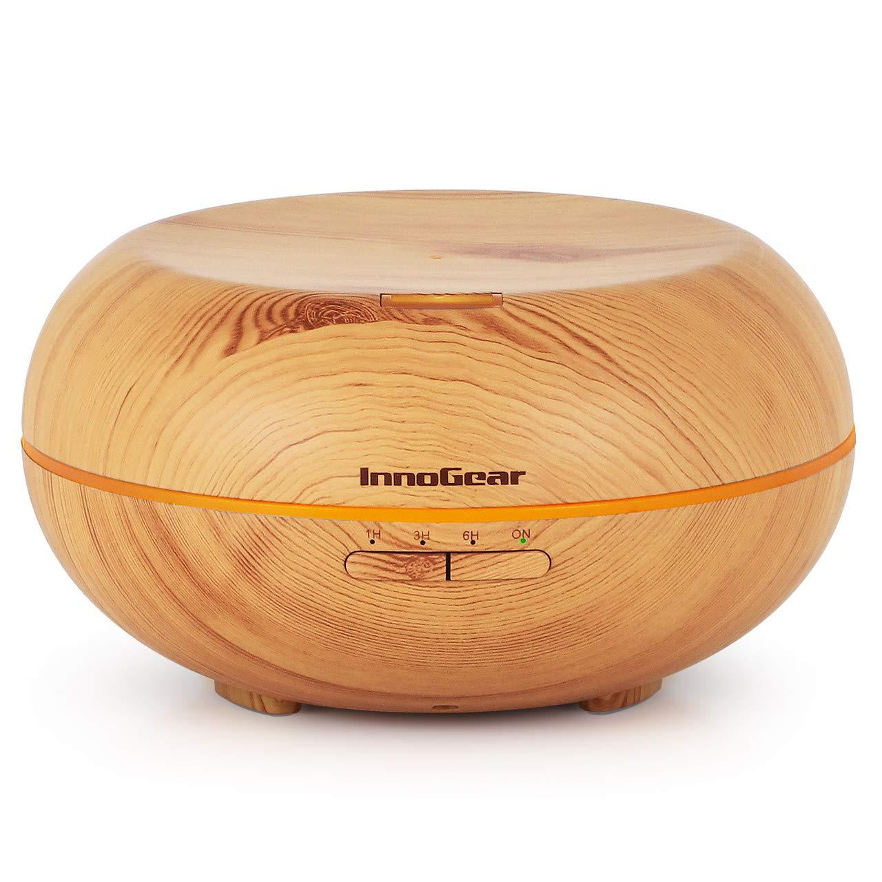 Innogear Ml Aromatherapy Essential Oil Diffuser Wood Grain