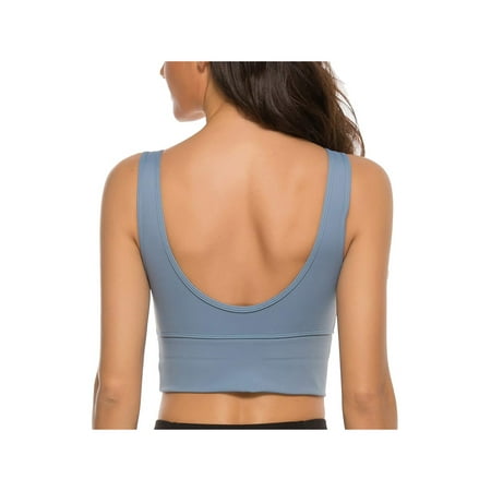 nine bull Women s U Back Longline Tank Sports Bra Padded Cropped Bra Top
nine bull Women s U Back Longline Tank Sports Bra Padded Cropped Bra Top