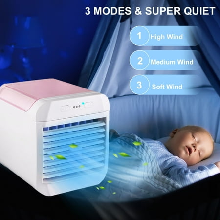 Sunhillsgrace Air Cooler Portable Mini Air Cooler USB Small Air Cooler Ice Small Air Conditioner
Sunhillsgrace Air Cooler Portable Mini Air Cooler USB Small Air Cooler Ice Small Air Conditioner