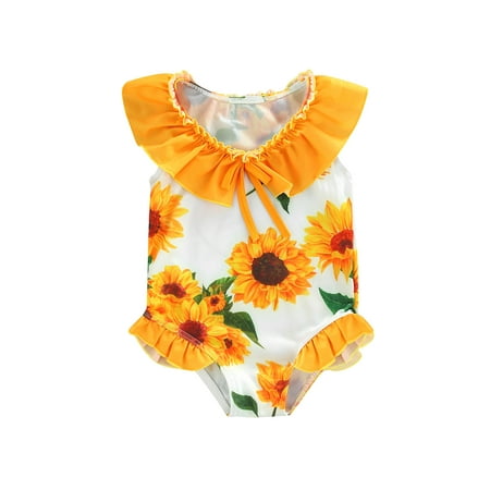 jaweiw Kids Girls Casual Swimwear Romper Sunflower Printed Ruffled Sleeveless Triangle Bodysuit Swimsuit
jaweiw Kids Girls Casual Swimwear Romper Sunflower Printed Ruffled Sleeveless Triangle Bodysuit Swimsuit