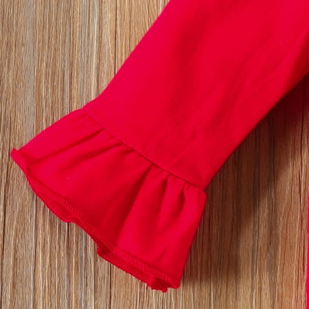 Aayomet Baby Rompers Baby Bodysuit Winter Baby Girls Ruffle Romper Jumpsuit Bodysuit Headband Summer Clothes Outifis Red 12-18 Months
Aayomet Baby Rompers Baby Bodysuit Winter Baby Girls Ruffle Romper Jumpsuit Bodysuit Headband Summer Clothes Outifis Red 12-18 Months