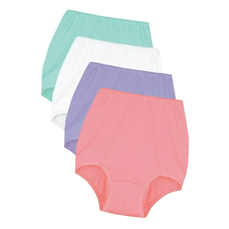 AmeriMark Women’s 4-Pack Stretch Briefs Underwear Panties High Cut Multi-Color Pastels 13
AmeriMark Women’s 4-Pack Stretch Briefs Underwear Panties High Cut Multi-Color Pastels 13
