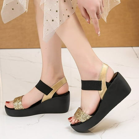christmas fashion women summer elastic band wedges beach open toe breathable sandals shoes
christmas fashion women summer elastic band wedges beach open toe breathable sandals shoes
