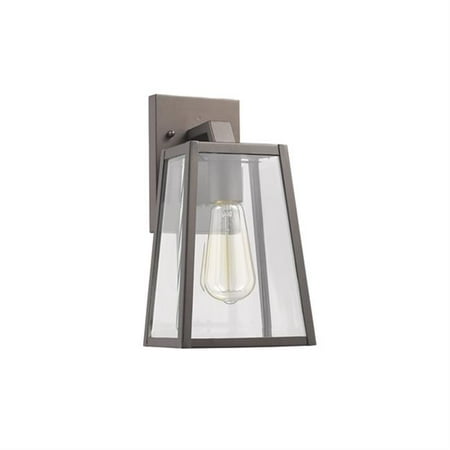 11 in. Lighting Leodegrance Transitional 1 Light Rubbed Bronze Outdoor Wall Sconce - Oil Rubbed Bronze
11 in. Lighting Leodegrance Transitional 1 Light Rubbed Bronze Outdoor Wall Sconce - Oil Rubbed Bronze