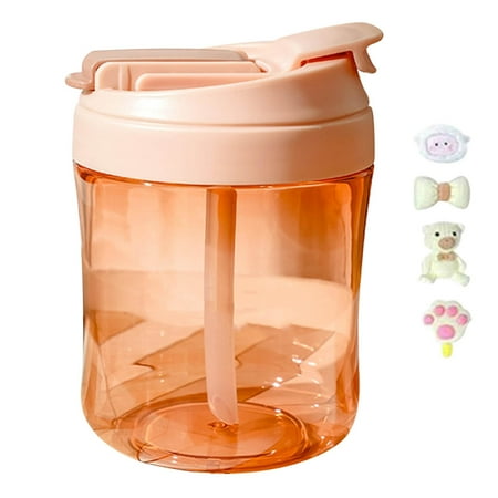 ibaste Cute Water Bottle | 550ml Large Capacity Straw Bottle Fashion Water Bottle with Straw & Lid | Portable Sports Water Bottle Best Graduation Gift for Student Boy Girl
ibaste Cute Water Bottle | 550ml Large Capacity Straw Bottle Fashion Water Bottle with Straw & Lid | Portable Sports Water Bottle Best Graduation Gift for Student Boy Girl