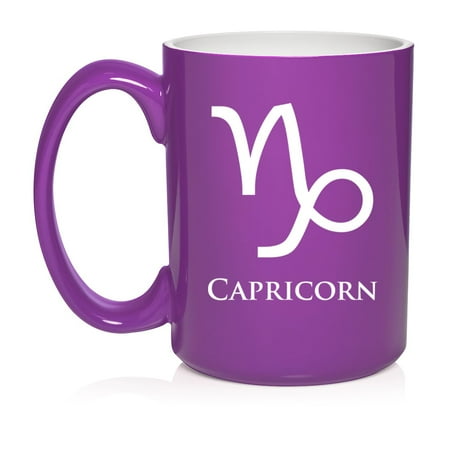 Capricorn Zodiac Horoscope Ceramic Coffee Mug Tea Cup Gift (15oz Purple)
Capricorn Zodiac Horoscope Ceramic Coffee Mug Tea Cup Gift (15oz Purple)