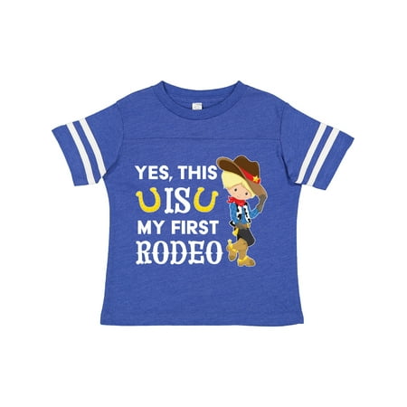 Inktastic Yes This is My First Rodeo- Cowboy in Hat and Boots Gift Toddler Boy Girl T-Shirt
Inktastic Yes This is My First Rodeo- Cowboy in Hat and Boots Gift Toddler Boy Girl T-Shirt