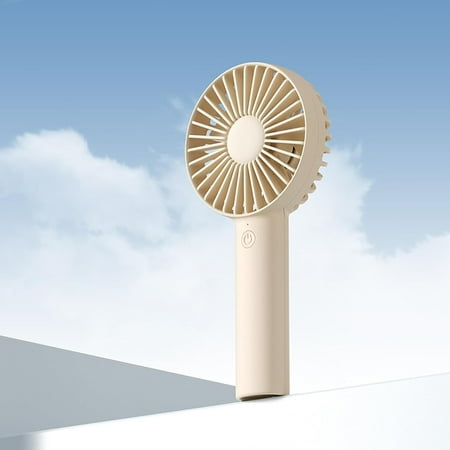 JISULIFE Handheld Fan 【4500mAh】 Portable Small Fan with 3 Speeds USB Rechargeable Hand Fan Personal Fan Battery Operate for Outdoor Indoor Commute Office Travel -Beige
JISULIFE Handheld Fan 【4500mAh】 Portable Small Fan with 3 Speeds USB Rechargeable Hand Fan Personal Fan Battery Operate for Outdoor Indoor Commute Office Travel -Beige
