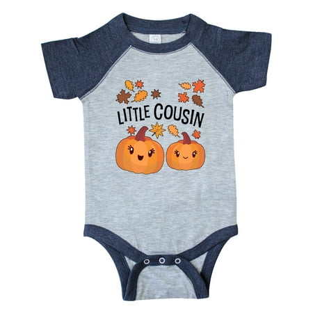Inktastic Little Cousin Pumpkins with Fall Leaves Gift Baby Boy or Baby Girl Bodysuit
Inktastic Little Cousin Pumpkins with Fall Leaves Gift Baby Boy or Baby Girl Bodysuit