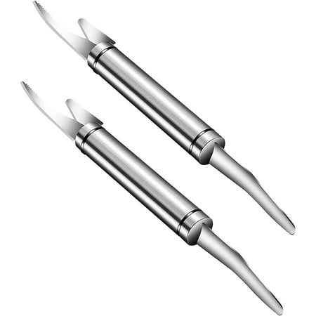 Kohagoki Shrimp Peeling Tool,Stainless Steel Fish Scale Planer Shrimp Cleaner Knife Shrimp Peeling Tool Portable Removing ShrimpThreads/Splitting/Scaling
Kohagoki Shrimp Peeling Tool,Stainless Steel Fish Scale Planer Shrimp Cleaner Knife Shrimp Peeling Tool Portable Removing ShrimpThreads/Splitting/Scaling