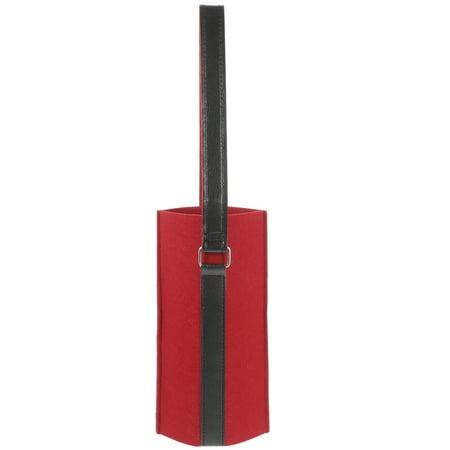 BESTONZON Single Wine Bottle Tote Bag Portable Felt Red Wine Bag Wine Gift Bag for Holiday
BESTONZON Single Wine Bottle Tote Bag Portable Felt Red Wine Bag Wine Gift Bag for Holiday