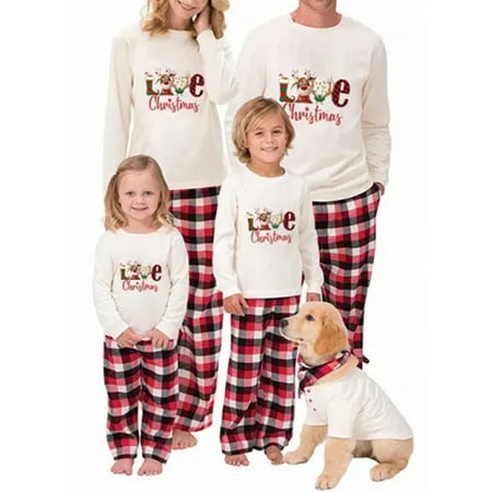 Family Christmas Pjs Matching Sets Baby Christmas Matching Jammies for Adults and Kids Holiday Xmas Sleepwear Set
Family Christmas Pjs Matching Sets Baby Christmas Matching Jammies for Adults and Kids Holiday Xmas Sleepwear Set