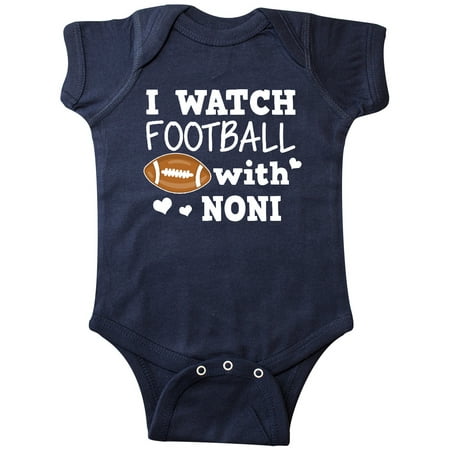 Inktastic I Watch Football with My Noni Gift Baby Boy Bodysuit