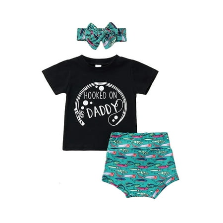 Beiwei Girls Cute Fish Print 3Pcs Outfit Suit Cartoon T-shirt Mini Trousers Summer Outfits Infant Letters Printed Home Shorts Tops + Headband
Beiwei Girls Cute Fish Print 3Pcs Outfit Suit Cartoon T-shirt Mini Trousers Summer Outfits Infant Letters Printed Home Shorts Tops + Headband