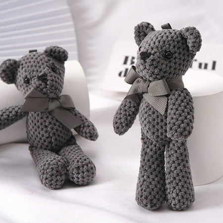 Kyoffiie 1pcs 16CM Stuffed Bear Toys Pendant Dolls Gifts Birthday Wedding Party Decor
Kyoffiie 1pcs 16CM Stuffed Bear Toys Pendant Dolls Gifts Birthday Wedding Party Decor