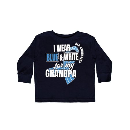 Inktastic I Wear Blue and White For My Grandpa ALS Awareness Gift Toddler Boy or Toddler Girl Long Sleeve T-Shirt
Inktastic I Wear Blue and White For My Grandpa ALS Awareness Gift Toddler Boy or Toddler Girl Long Sleeve T-Shirt