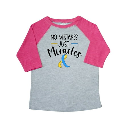 Inktastic No Mistakes Just Miracles Down Syndrome Awareness Gift Toddler Boy or Toddler Girl T-Shirt
Inktastic No Mistakes Just Miracles Down Syndrome Awareness Gift Toddler Boy or Toddler Girl T-Shirt