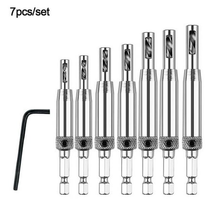Professional Puncher Woodworking Tools Hole Saw Door Lock Hinge Center Drill Bit Tapper Core Self Centering 7PCS/SET
Professional Puncher Woodworking Tools Hole Saw Door Lock Hinge Center Drill Bit Tapper Core Self Centering 7PCS/SET