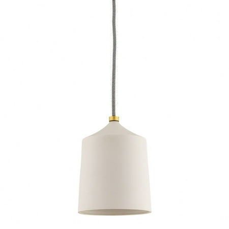 -One Light Pendant-5.75 inches Wide-Aged Brass Finish-Matte White Shade Color Bailey Street Home 735-Bel-3370977
-One Light Pendant-5.75 inches Wide-Aged Brass Finish-Matte White Shade Color Bailey Street Home 735-Bel-3370977