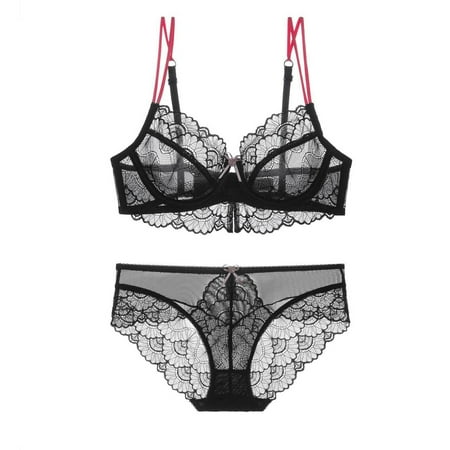 MIASHUI Womens Ultra Thin Lace Bra and Briefs Sets Comfortable Breathable Underwear 2 Piece Set
MIASHUI Womens Ultra Thin Lace Bra and Briefs Sets Comfortable Breathable Underwear 2 Piece Set