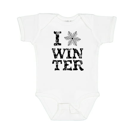 Inktastic I Love Winter- Black and White Snowflakes Gift Baby Boy or Baby Girl Bodysuit
Inktastic I Love Winter- Black and White Snowflakes Gift Baby Boy or Baby Girl Bodysuit
