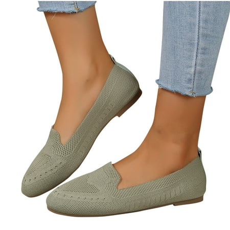 WQJNWEQ Sandals Women Mesh Knit Shoes Round toe Slip on Walking Flats Shoes Woman Low Wedge Comfort Soft
WQJNWEQ Sandals Women Mesh Knit Shoes Round toe Slip on Walking Flats Shoes Woman Low Wedge Comfort Soft