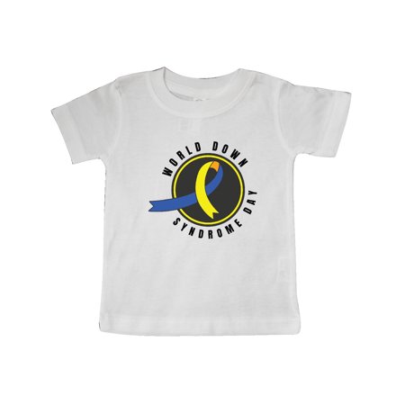 Inktastic World Down Syndrome Day with Yellow and Blue Ribbon Gift Baby Boy or Baby Girl T-Shirt
Inktastic World Down Syndrome Day with Yellow and Blue Ribbon Gift Baby Boy or Baby Girl T-Shirt