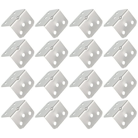50Pcs Heavy Duty 6 Hole Joint Right Angle Shelf Support Bracket for Furniture
50Pcs Heavy Duty 6 Hole Joint Right Angle Shelf Support Bracket for Furniture