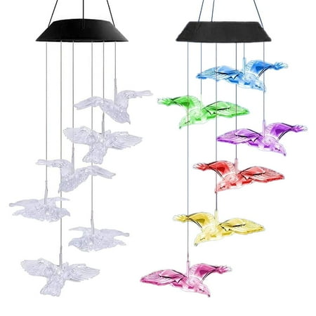 Solar LED Wind Chime Colorful Animal Lamp Wind Chime Bulb Shaped Hanging for Outdoor Garden Decoration
Solar LED Wind Chime Colorful Animal Lamp Wind Chime Bulb Shaped Hanging for Outdoor Garden Decoration