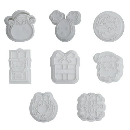 DOYOUNG 8pcs/set Christmas Theme Cookie Cutters 3D Plastic Biscuit Mold Cookie Stamp DIY Fondant Cake Mould Kitchen Baking Tool
DOYOUNG 8pcs/set Christmas Theme Cookie Cutters 3D Plastic Biscuit Mold Cookie Stamp DIY Fondant Cake Mould Kitchen Baking Tool