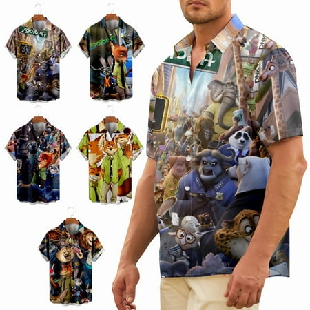 Plus Size Animal Casual Button Down Short Sleeve Tees with Chest Pocket Retro Clothing Up to 8XL
Plus Size Animal Casual Button Down Short Sleeve Tees with Chest Pocket Retro Clothing Up to 8XL