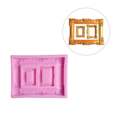 Silicone Mold Photo Frame Mold Transparent Fondant Mould for Cake Decoration Bread Chocolate Making
Silicone Mold Photo Frame Mold Transparent Fondant Mould for Cake Decoration Bread Chocolate Making