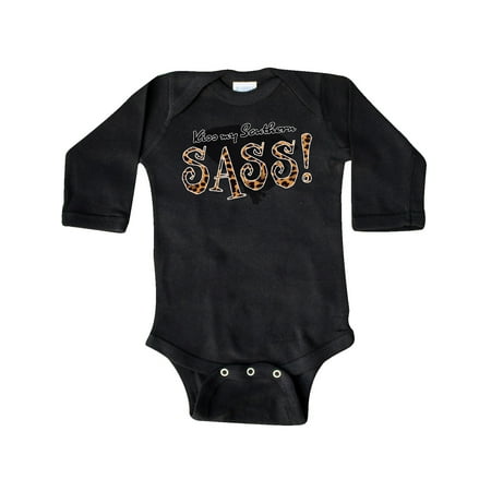 Inktastic South Carolina Kiss my Southern Sass! in Leopard Print Gift Baby Girl Long Sleeve Bodysuit
Inktastic South Carolina Kiss my Southern Sass! in Leopard Print Gift Baby Girl Long Sleeve Bodysuit