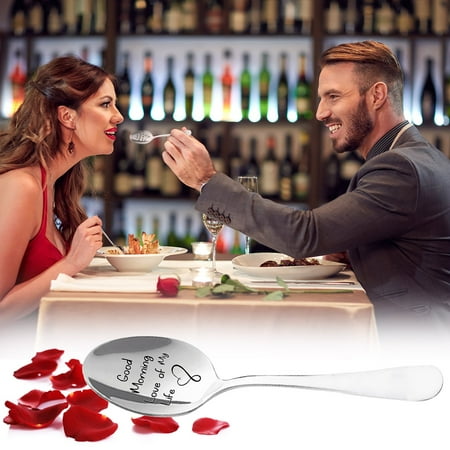 NIUREDLTD Wedding Gifts Valentine s Day Stainless Steel Long Handle Spoon Spoon Tableware Spoon Personalized Gift Spoo
NIUREDLTD Wedding Gifts Valentine s Day Stainless Steel Long Handle Spoon Spoon Tableware Spoon Personalized Gift Spoo