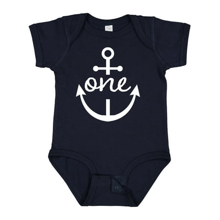 Inktastic 1st Birthday Outfit Anchor Nautical Gift Baby Boy or Baby Girl Bodysuit