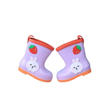 Woobling Chidren Rainboot Non Slip Rain Boots Waterproof Garden Shoes Outdoor Mid Calf Boot Pull On Lightweight Comfort Purple 13C
Woobling Chidren Rainboot Non Slip Rain Boots Waterproof Garden Shoes Outdoor Mid Calf Boot Pull On Lightweight Comfort Purple 13C
