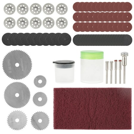 Eummy 88Pcs Cutting Wheel Disc Metal Sharp Circular Saw Blade Heavy Duty Cut Off Disc Fast Cutting Tool Kit Rotary Tool Accessories for Glass Ceramic Rock Metal Cutting
Eummy 88Pcs Cutting Wheel Disc Metal Sharp Circular Saw Blade Heavy Duty Cut Off Disc Fast Cutting Tool Kit Rotary Tool Accessories for Glass Ceramic Rock Metal Cutting